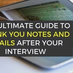 Great Best Sample Thank You Emails After An Interview Examples Career Note Notes Write If Clark Comments