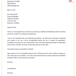 Fantastic How To Write Thank You Letter Template After Interview Sample For On Site