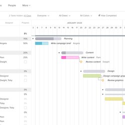 Preeminent Digital Marketing Campaign Template And Sample Execution Tasks