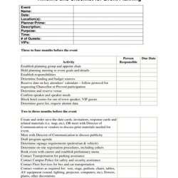 Admirable Event Planning Checklist Template Excel Printable Templates Wonderful Edit Word Fill Inspirations
