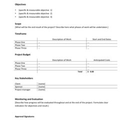 Brilliant Project Proposal Template Download Free Documents For Word And Excel