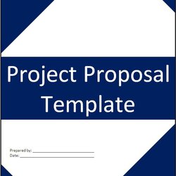 Project Proposal Template Free Word Templates Sample Format Document Business Plan Ms Printable Examples