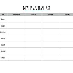 Weekly Meal Planning Templates Template Lab Savings Plan