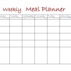 Fantastic Would Generic Weekly Meals Help You Meal Plan Thrifty Lesley Planner Fit