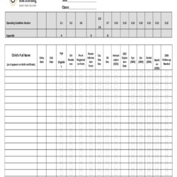 Swell Program Checklist For Student Files Doc Template Large