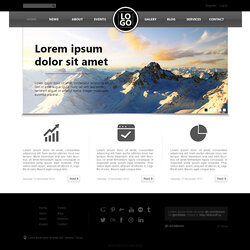 Free Template File Page Website Templates Web Sample Layout Designs Simple Visit Designing Design