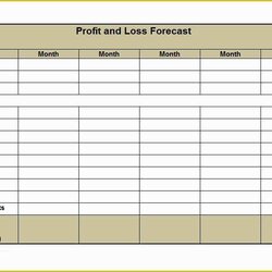 Brilliant Profit And Loss Statement Template Free Download Of Forms Templates Amp