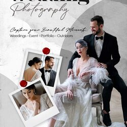 Admirable Wedding Photography Free Flyer Template Downloads