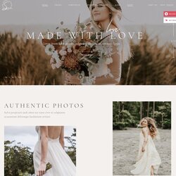 Wedding Website Themes Templates Photography Theme