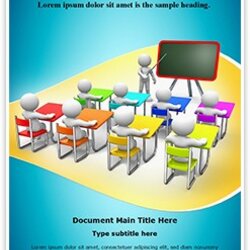 Swell Classroom Editable Word Template And Design Templates