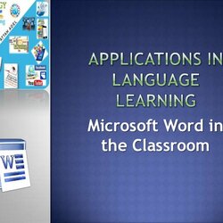 Microsoft Word In The Classroom