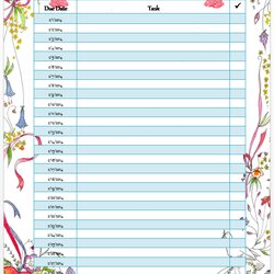 Fine Monthly To Do List Template My Word Templates