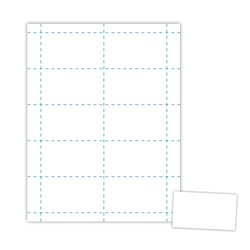 Blank Business Card Template