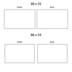 The Highest Quality Blank Business Card Template New Plain Avery Own Shocking Surprising