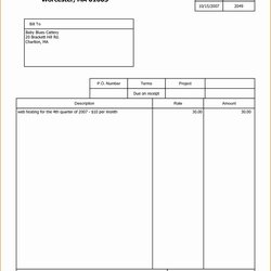 Marvelous Blank Invoice Template Beautiful Download Free Word Business