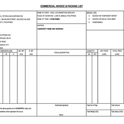 Brilliant Invoice Templates Blank Commercial Word Excel