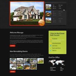 Free Template For Real Estate Website Templates Web Big Overview Details Reviews Comments Without