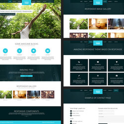 Swell Responsive Website Templates Free Download For Business And Personal Template Web Amazing Layout