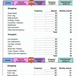 Fantastic Simple Budget Spreadsheet Template Excel Documents Planner Templates Sheet Printable Au Tracker