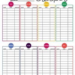 High Quality Free Expense Tracker For Your Budget Printable Planner Monthly Weekly Worksheets Expenses