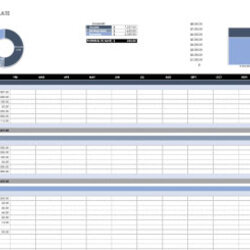 Budget Tracker Excel Template Templates