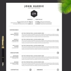 Wonderful Best Free Word Resume Templates That You Should Know
