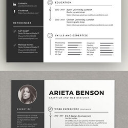 Out Of This World Resume Templates Best Design Graphic Junction Template