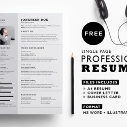 Swell Best Free Word Resume Templates That You Should Know