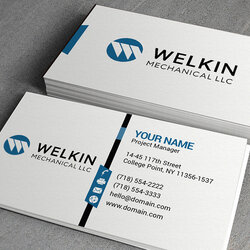 Wonderful Free Business Cards Templates Card