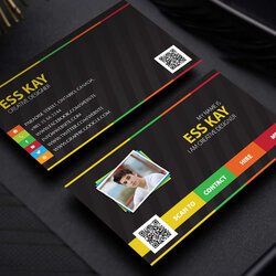 Super Free Designers Creative Personal Business Card Template Templates Cards Graphic Designs Modern Stack