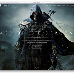 Best Gaming Website Templates Template Sites