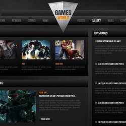 Gaming Website Templates Pro Tips For Building Game Template Web Clan Games Software Version Sites Themes