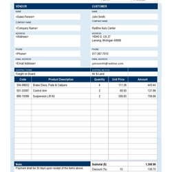 Perfect Free Purchase Order Form Template Word Of Make Custom