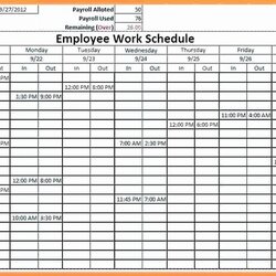 High Quality Monthly Employee Shift Schedule Template Lovely Work