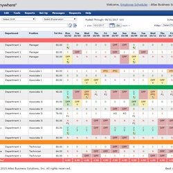 Champion Employee Shift Schedule Generator Planner Template Free Software Scheduling Staff Excel Scheduler