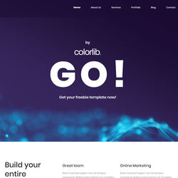 Outstanding And Bootstrap Free Small Business Website Template