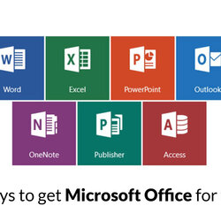 Different Types Of Microsoft Office Ms