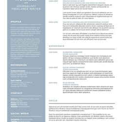 How To Make Resume Template Free Download