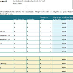 The Highest Quality Simple Profit And Loss Statement Template Excel Templates Financial Income Business