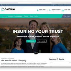Excellent Insurance Website Templates To Deliver Impeccable User Experience