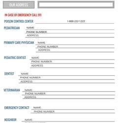 Emergency Phone Numbers List Template Wondrous Ideas Number Word Free Printable Contact For Families