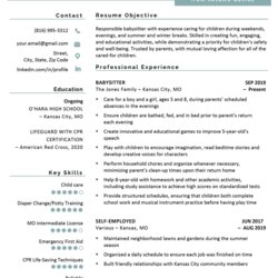 Sublime Resume For Teens Examples Writing Tips Teen Example