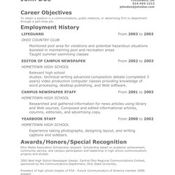 The Highest Quality Teenage Resume Template Task List Templates Teen Sample Examples Peaceful Ideas With