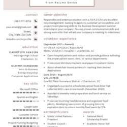 Excellent Resume For Teens Examples Writing Tips Teen Example