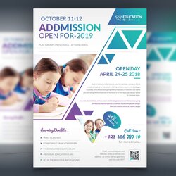 Elegant Premium Education Flyer Template Catalog Templates School Graphic Web Graphics Company Brochure Fit