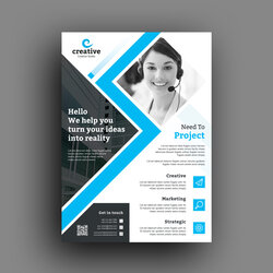 Perfect Edison Modern Business Corporate Flyer Template Graphic Prime Layout Brochure Funds Fit