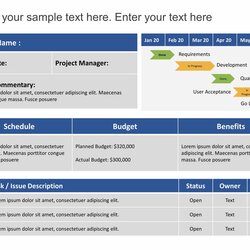 Great Executive Summary Project Status Report Template Dashboard Scaled