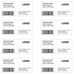 Shipping Label Templates Free Printable Word Formats Template Mailing Labels Blank Address Microsoft