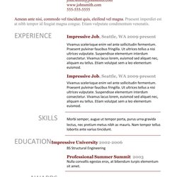 Best Examples Of Resume Tips Doc Format Professional Templates