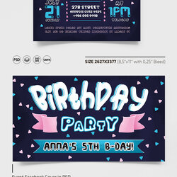 Legit Free Birthday Party Flyer Template Templates Preview